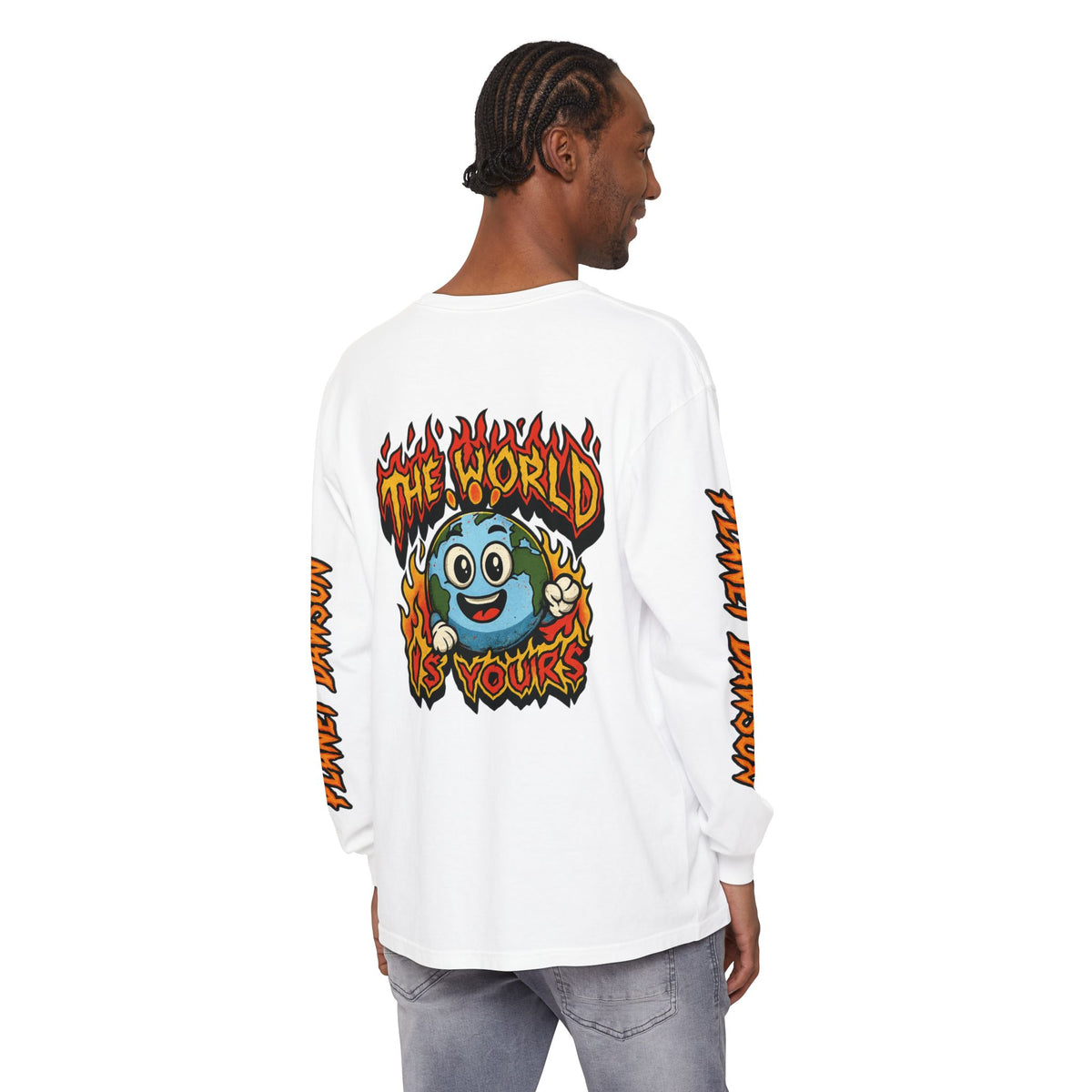 "The World Is Yours" Long Sleeve Tee