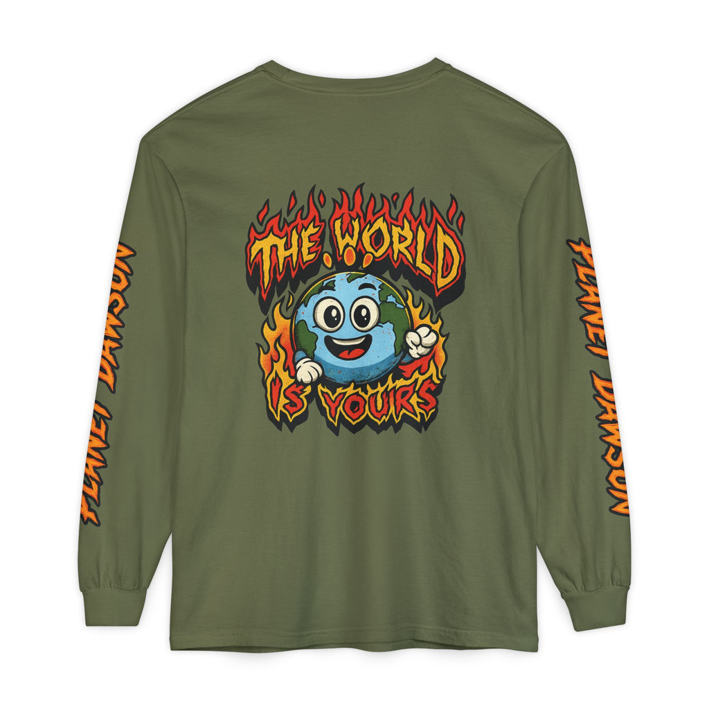"The World Is Yours" Long Sleeve Tee