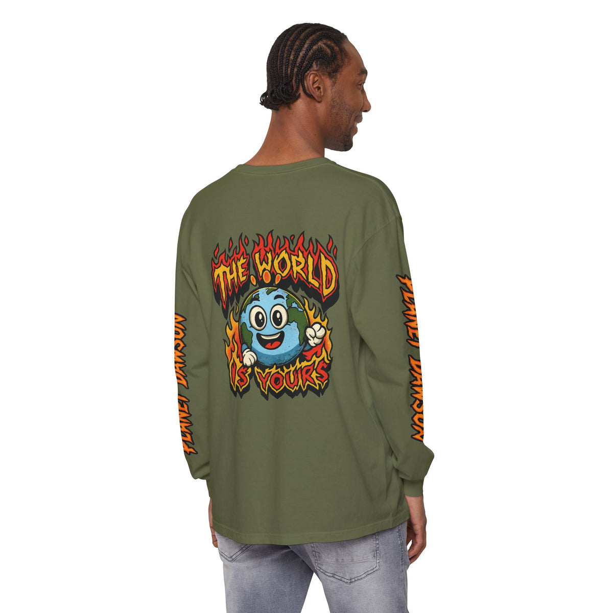 "The World Is Yours" Long Sleeve Tee